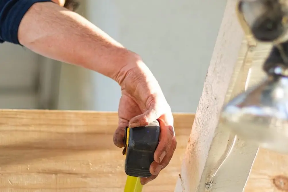 Chas Stewart at work